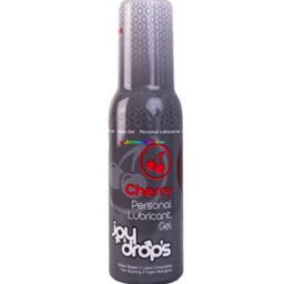 Cherry Personal Lubricant gel 100 ml, Vízbázisú síkosító, cseresznye ízesítésű - JoyDrops