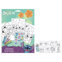 Disney Lilo és Stitch, A csillagkutya Aloha színező + matrica szett