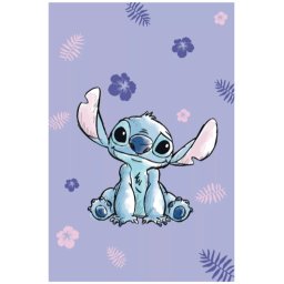 Lilo és Stitch, A csillagkutya mikroflanel, plüss takaró 100x150cm Nr1