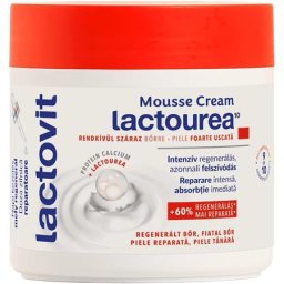 LACTOVIT Testápoló mousse krém, 400 ml, LACTOVIT "Lactourea"