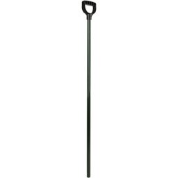Kerbl D-fogantyús fém villanyél (125 cm | Fekete)