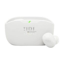 JBL Wave Buds 2 Bluetooth fülhallgató, aktív zajszűrő, mélyhang kiemelés, IP 54 por és vízálló, 4 mikrofon, fehér