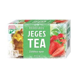 Herbária Jeges tea zöldtea-eper 20x2g