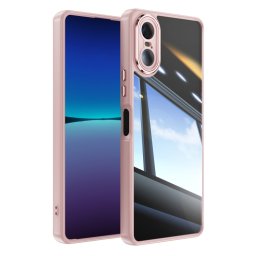 ACRYLO Védőhuzat Sony Xperia 10 VI rózsaszínhez