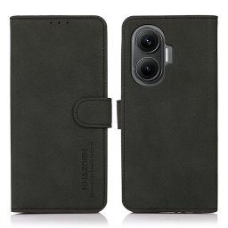 KHAZNEH MATTE Felhajtható tok Xiaomi Poco F7 fekete színhez