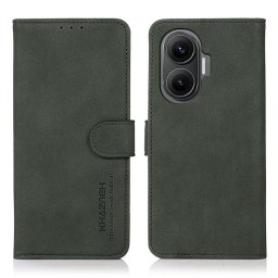KHAZNEH MATTE Felhajtható tok Xiaomi Poco F7-hez, sötétzöld