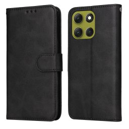 SMOOTH Pénztárca tok Motorola Moto G86 5G fekete készülékhez