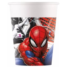 Pókember papírpohár, party pohár 8 DARABOS, 200 ml FSC Nr3