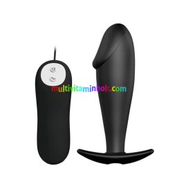 Pretty Love Vibrating Anal Stimulation Plug 2, 3 cm átmérőjű, vibrátoros záróizom tágító