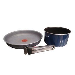 Tefal Edény + serpenyő 3 részes 16/26 cm alumínium + tapadásmentes bevonat Ingenio 06315 Kifutó termék!
