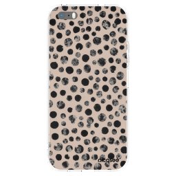 Átlátszó szilikon tok az alábbi mobiltelefonokra Apple iPhone 5/5S/SE - Dots