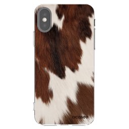 Átlátszó szilikon tok az alábbi mobiltelefonokra Apple iPhone X/XS - Rustica