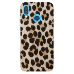 Átlátszó szilikon tok az alábbi mobiltelefonokra Huawei P20 Lite - Brown Tiger