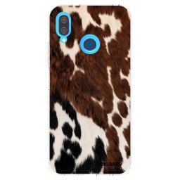 Átlátszó szilikon tok az alábbi mobiltelefonokra Huawei P20 Lite - Rust