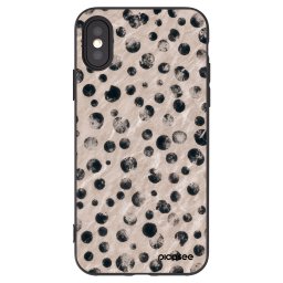 Fekete szilikon tok az alábbi mobiltelefonokra Apple iPhone X/XS - Inked