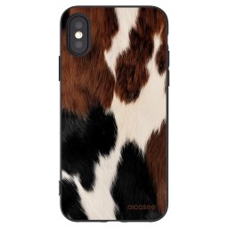 Fekete szilikon tok az alábbi mobiltelefonokra Apple iPhone X/XS - Rodeo