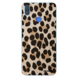 Átlátszó szilikon tok az alábbi mobiltelefonokra Huawei Nova 3 - Brown Tiger