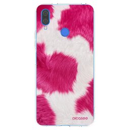Átlátszó szilikon tok az alábbi mobiltelefonokra Huawei Nova 3 - Pink Moo