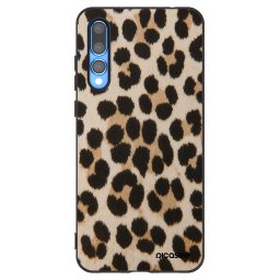 Fekete szilikon tok az alábbi mobiltelefonokra Huawei P20 Pro - Brown Tiger