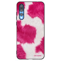 Fekete szilikon tok az alábbi mobiltelefonokra Huawei P20 Pro - Pink Moo