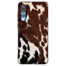 Fekete szilikon tok az alábbi mobiltelefonokra Huawei P20 Pro - Rust