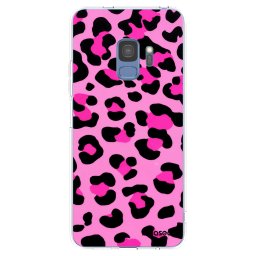 Átlátszó szilikon tok az alábbi mobiltelefonokra Samsung Galaxy S9 G960F - Pink Tiger
