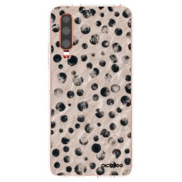 Átlátszó szilikon tok az alábbi mobiltelefonokra Huawei P30 - Inked