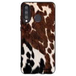 Fekete szilikon tok az alábbi mobiltelefonokra Huawei P30 Lite - Rust