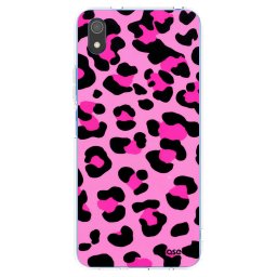 Átlátszó szilikon tok az alábbi mobiltelefonokra Xiaomi Redmi 7A - Pink Tiger