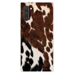 Átlátszó szilikon tok az alábbi mobiltelefonokra Samsung Galaxy Note 10 N970F - Rust