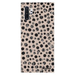 Átlátszó szilikon tok az alábbi mobiltelefonokra Samsung Galaxy Note 10+ N975F - Dots
