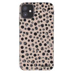 Átlátszó szilikon tok az alábbi mobiltelefonokra Apple iPhone 11 - Dots