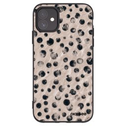 Fekete szilikon tok az alábbi mobiltelefonokra Apple iPhone 11 - Inked