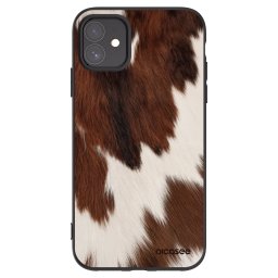 Fekete szilikon tok az alábbi mobiltelefonokra Apple iPhone 11 - Rustica