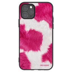 Fekete szilikon tok az alábbi mobiltelefonokra Apple iPhone 11 Pro - Pink Moo