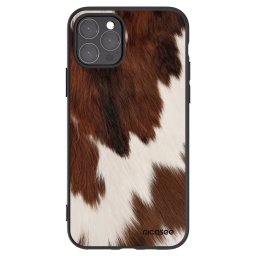 Fekete szilikon tok az alábbi mobiltelefonokra Apple iPhone 11 Pro - Rustica