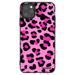 Fekete szilikon tok az alábbi mobiltelefonokra Apple iPhone 11 Pro Max - Pink Tiger