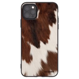Fekete szilikon tok az alábbi mobiltelefonokra Apple iPhone 11 Pro Max - Rustica
