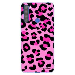 Átlátszó szilikon tok az alábbi mobiltelefonokra Xiaomi Redmi Note 8T - Pink Tiger