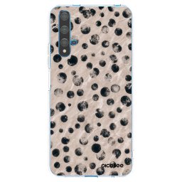 Átlátszó szilikon tok az alábbi mobiltelefonokra Huawei Nova 5T - Inked
