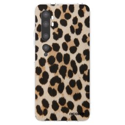 Átlátszó szilikon tok az alábbi mobiltelefonokra Xiaomi Mi Note 10 (Pro) - Brown Tiger