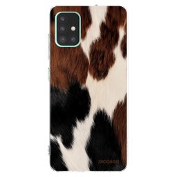 Átlátszó szilikon tok az alábbi mobiltelefonokra Samsung Galaxy A51 A515F - Rodeo