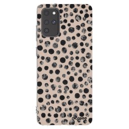 Átlátszó szilikon tok az alábbi mobiltelefonokra Samsung Galaxy S20+ G985F - Dots