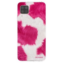 Átlátszó szilikon tok az alábbi mobiltelefonokra Huawei P40 Lite - Pink Moo