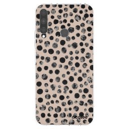 Átlátszó szilikon tok az alábbi mobiltelefonokra Huawei P40 Lite E - Dots