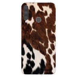 Átlátszó szilikon tok az alábbi mobiltelefonokra Huawei P40 Lite E - Rust