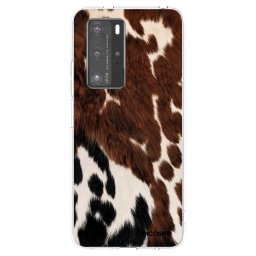 Átlátszó szilikon tok az alábbi mobiltelefonokra Huawei P40 Pro - Rust