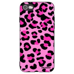 Fekete szilikon tok az alábbi mobiltelefonokra Apple iPhone SE 2020 - Pink Tiger