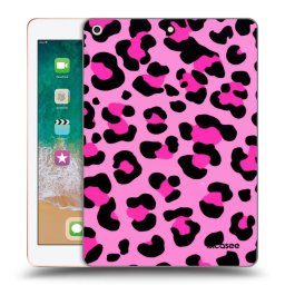 Átlátszó szilikon tok az alábbi táblagépre Apple iPad 9.7" 2018 (6. gen) - Pink Tiger