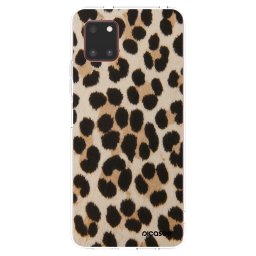 Átlátszó szilikon tok az alábbi mobiltelefonokra Samsung Galaxy Note 10 Lite N770F - Brown Tiger